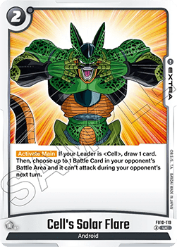 Cell's Solar Flare (FB10-119) [Fusion World]