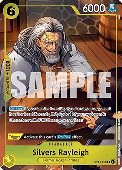Silvers Rayleigh (OP14-108) (V.2) - Unnumbered Promos (Rare) [UP-OP14-108]
