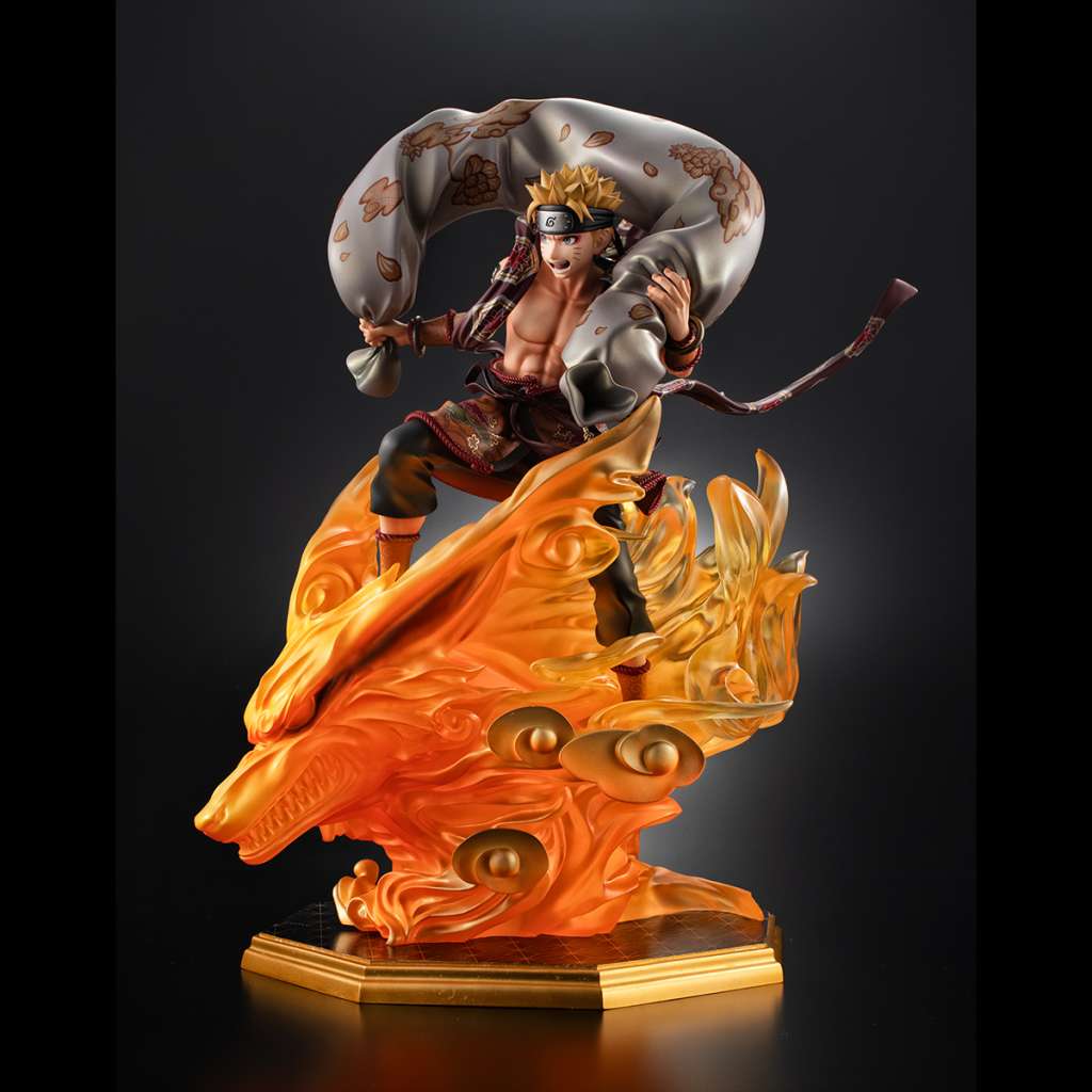 Naruto Shipp Statue de gemme du dieu du vent Naruto