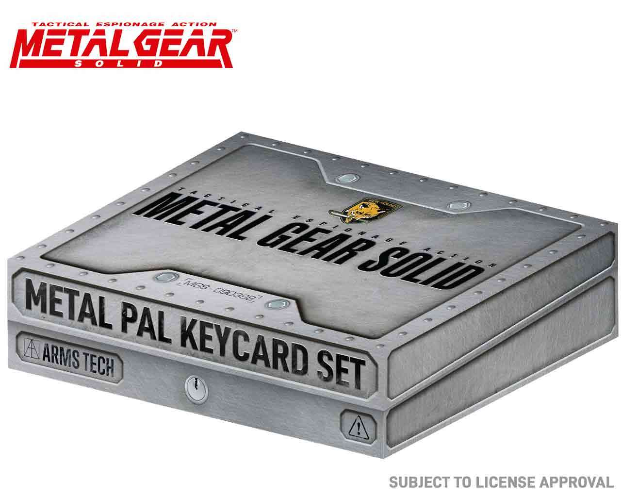 metal gear solid limited edition set of 3 key cards Metal Gear Solid Limited Edition Set Of 3 Key Cards – Games Time Aversa