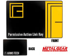 Metal Gear Solid Limited Edition Set aus 3 Schlüsselkarten
