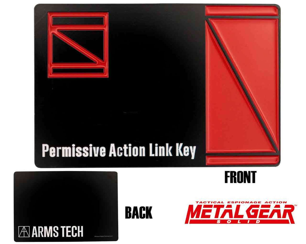 Metal Gear Solid Limited Edition Set aus 3 Schlüsselkarten
