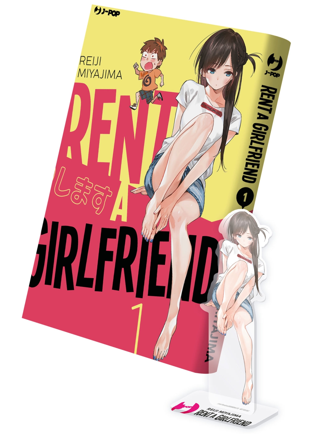 RENT-A-GIRLFRIEND 1 - VARIANT CON ACRYLIC STANDEE