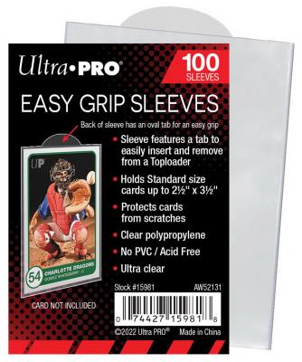 Ultra-PRO - Pack of 100 Easy Grip Sleeves