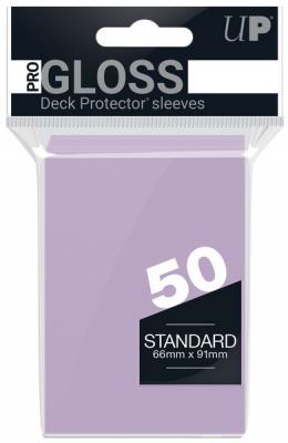 Ultra-PRO - Pack of 50 Standard PRO-Gloss Lilac Sleeves