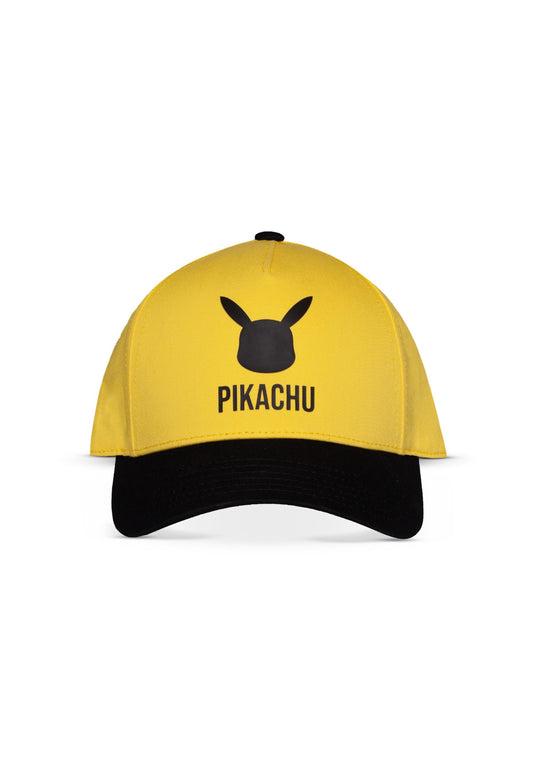Pokemon Cappellino: Pikachu Logo Black Yellow