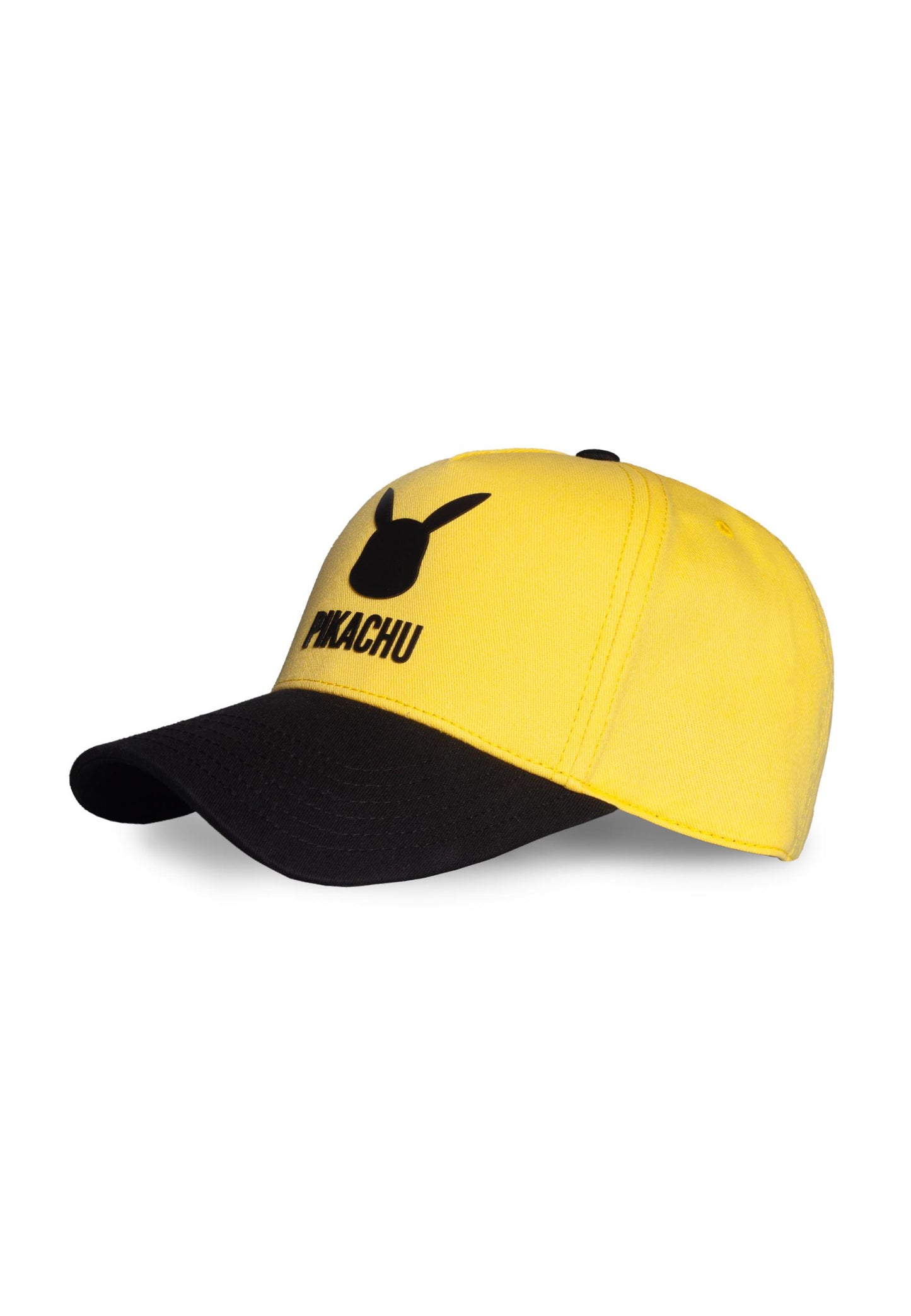 Casquette Pokémon : Logo Pikachu Noir Jaune