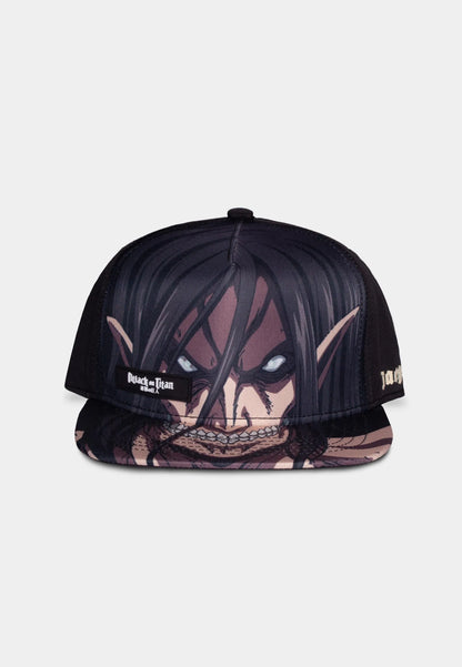 PREVENDITA Attack on Titan - Eren Jaeger Titan Cappellino Snapback Uomo