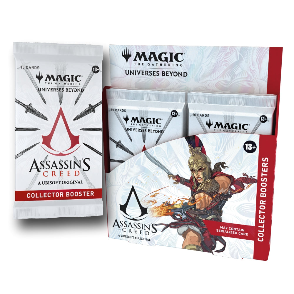 BOX COLLECTOR BOOSTER - ASSASSIN'S CREED (12 ENVELOPES) - ENG