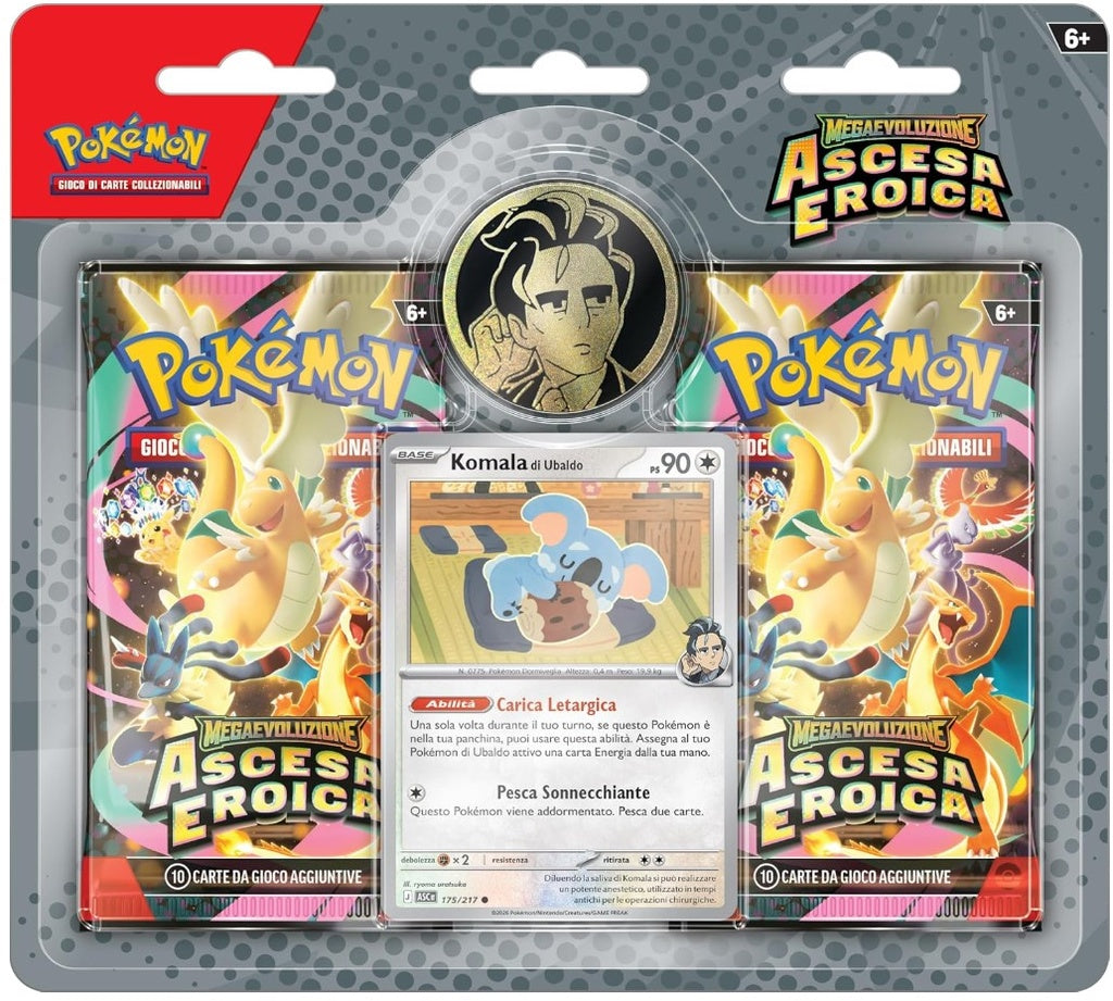 Carte Pokemon - Megaevoluzione Ascesa Eroica Collezione Erika e Ubaldo (ITA)