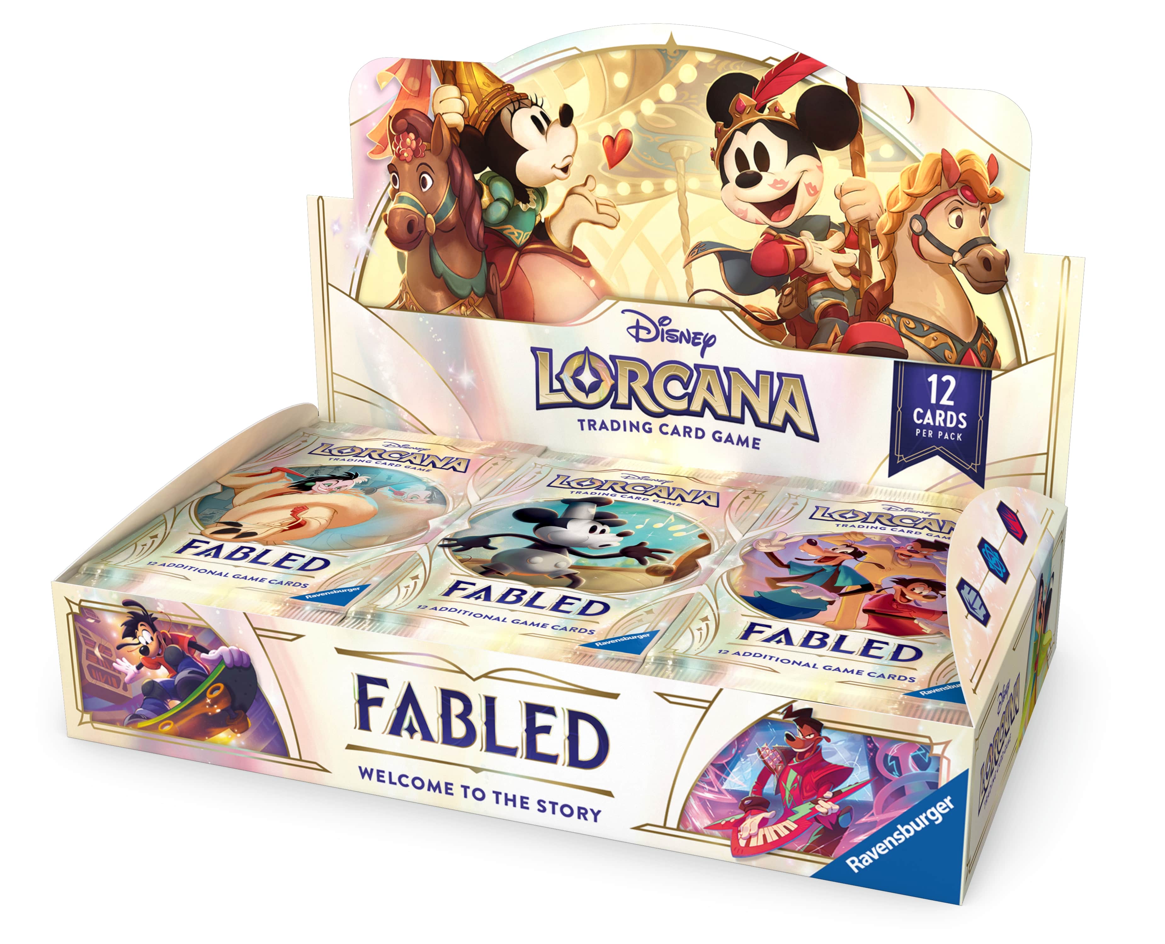 LORCANA - BOX 24 BUSTE - FABLED - ENG