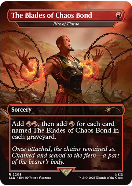 greek mtg cards SECRET LAIR X GOD OF WAR: GREEK - ENG