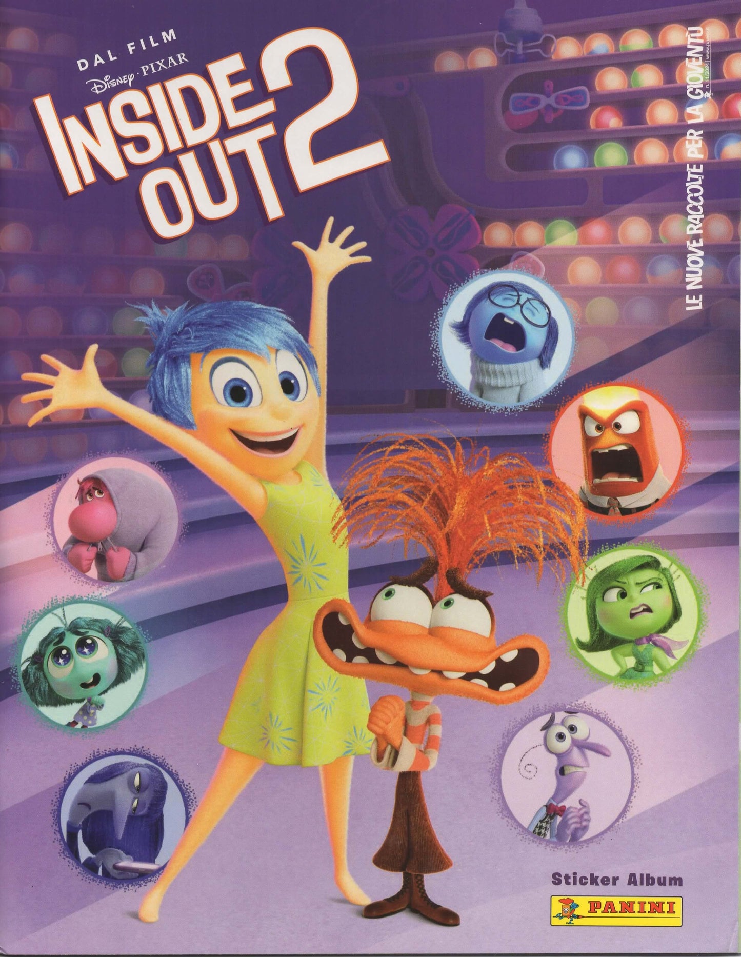 INSIDE OUT 2 STICKER ALBUM