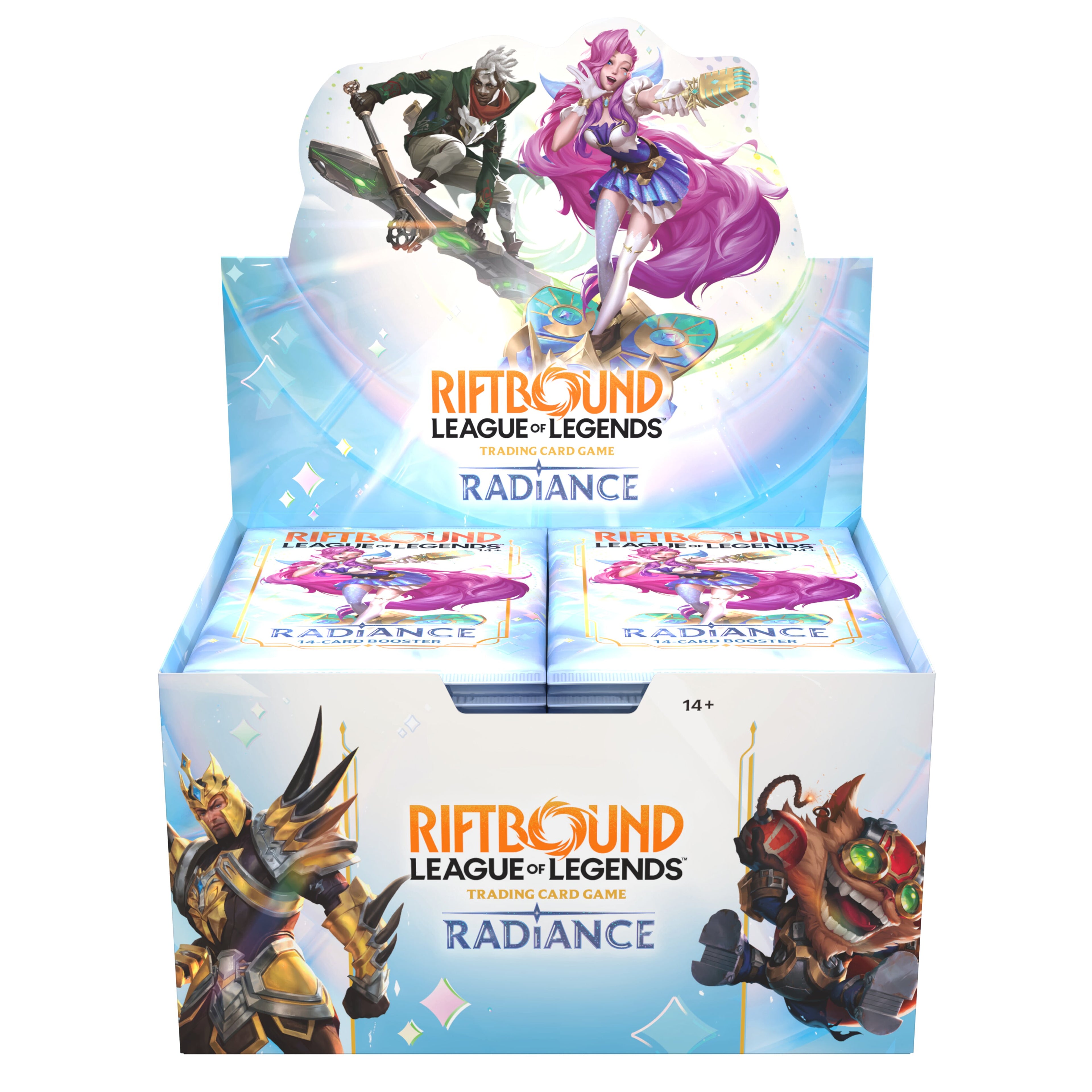 RIFTBOUND - LEAGUE OF LEGENDS - BOOSTER DISPLAY - RADIANCE (24 BUSTE) - ENG
