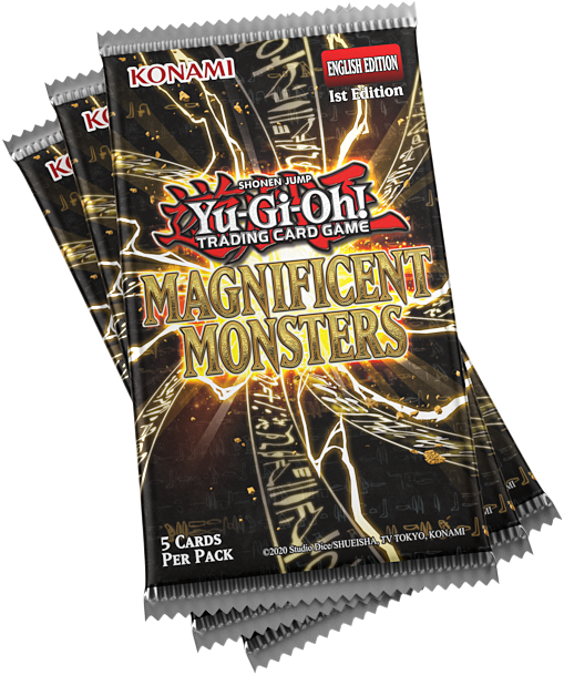 BOX YU-GI-OH! - MAGNIFICENT MONSTERS (3 BUSTE) - ENG