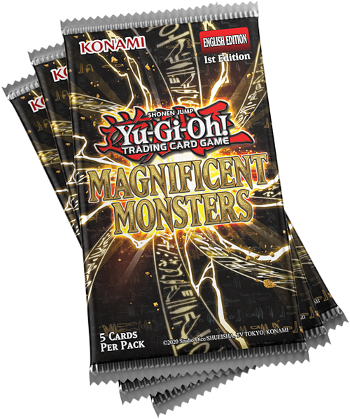 BOX YU-GI-OH! - MAGNIFICENT MONSTERS (3 BUSTE) - ENG