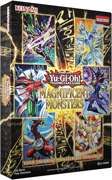 BOX YU-GI-OH! - MAGNIFICENT MONSTERS (3 BUSTE) - ENG