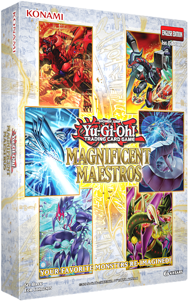 BOX YU-GI-OH! - MAGNIFICENT MAESTROS (3 BUSTE) - ENG