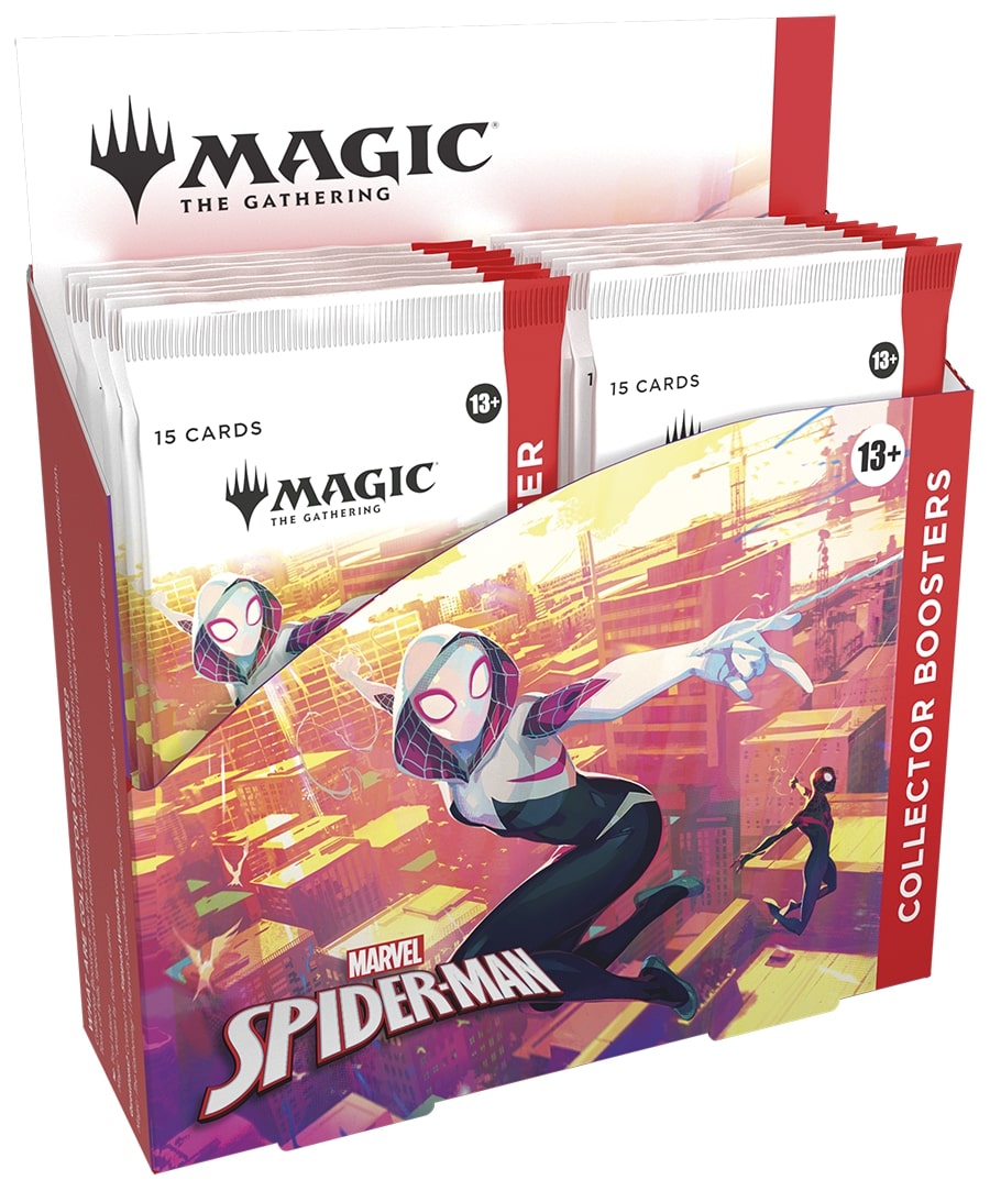 BOX COLLECTOR BOOSTER - MARVEL'S SPIDER-MAN (12 ENVELOPES) - ENG