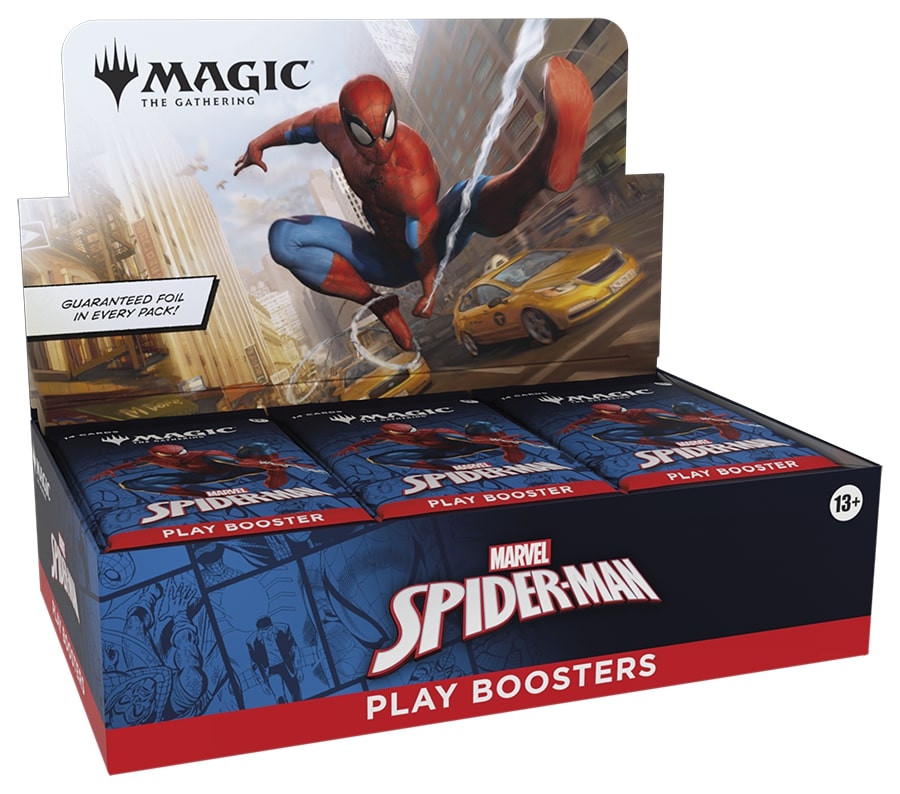 BOX PLAY BOOSTER - MARVEL'S SPIDER-MAN (30 PACKS) - ITA
