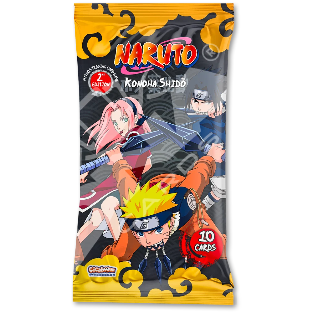 NARUTO MYTHOS TCG - 2ND EDITION - BUSTA SINGOLA - ENG