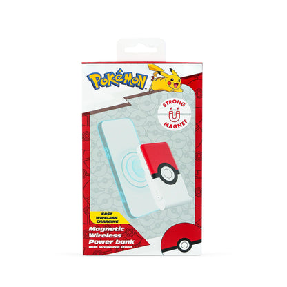 POKÉMON POKÉBALL MAGNETIC WIRELESS POWER BANK