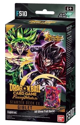 Dragon Ball Super Card Game Fusion World Starter Deck Giblet FS-10 Eng