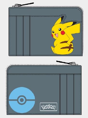 POKÉMON CARD HOLDER GREY PIKACHU