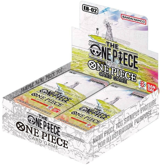 Box One Piece Card Game EB-02 Extra Booster Memorial Collection