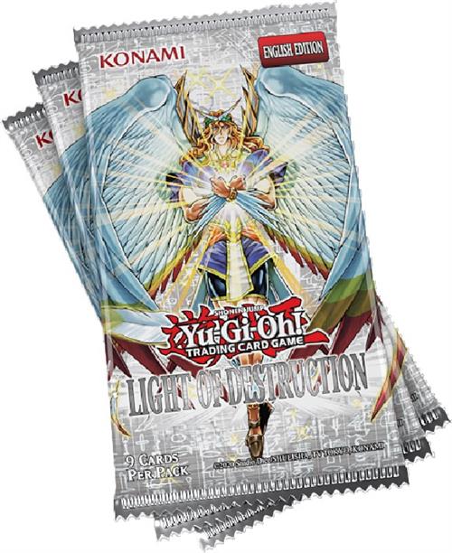 TUCKBOX YU-GI-OH! - LIGHT OF DESTRUCTION UNLIMITED (3 BUSTE) - ITA