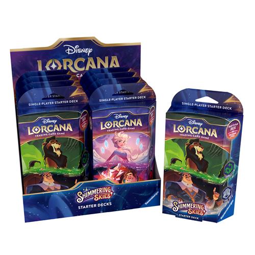 LORCANA - STARTER DECK - SHIMMERING SKIES - ENG