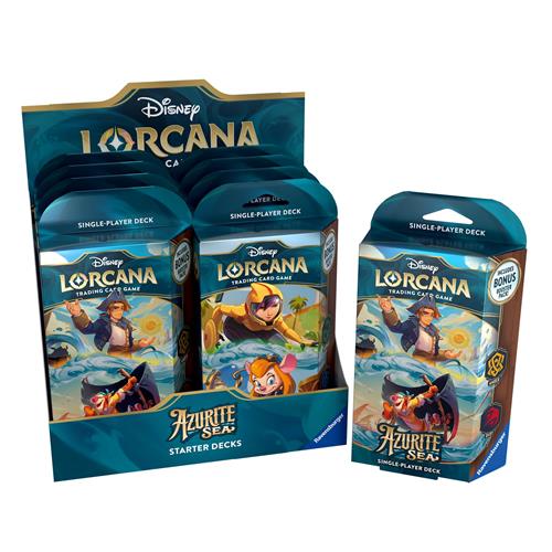 LORCANA - STARTER DECK - SEA OF AZURITE