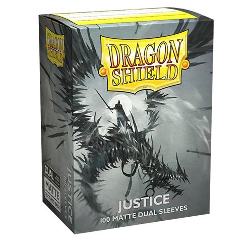 AT-15061 - 100 STANDARD SIZE MATTE DUAL SLEEVES - JUSTICE