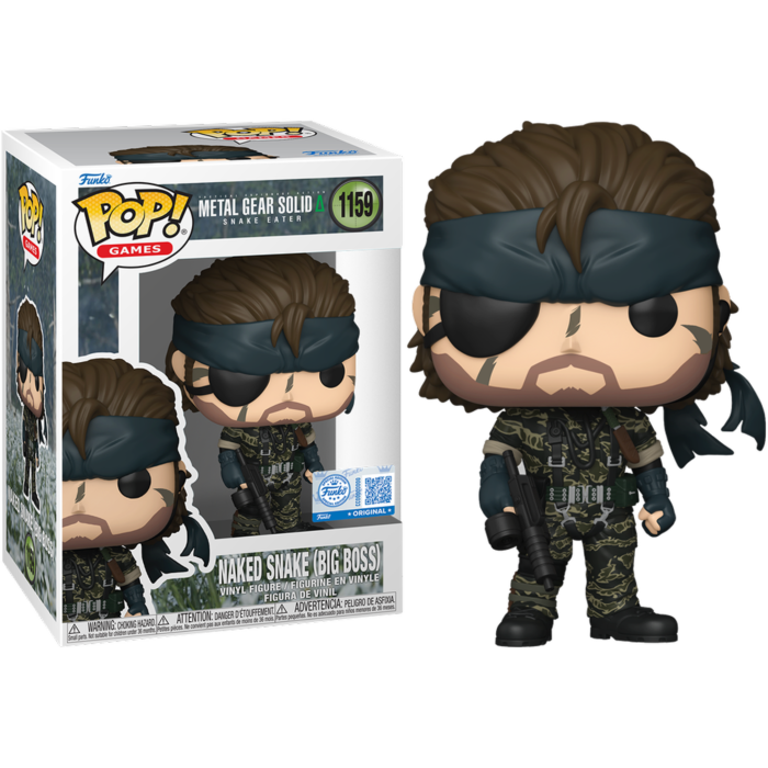 Funko POP! Metal Gear Solid Snake: Naked Snake (1159) EXM