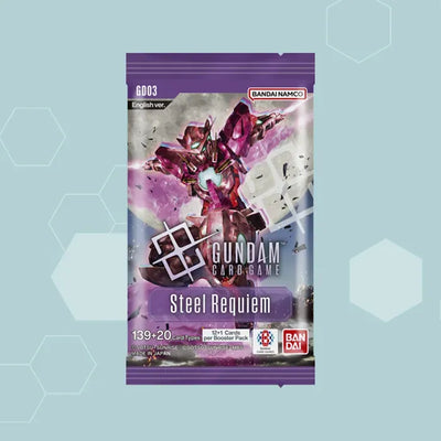 Gundam ENG Card Game Steel Requiem GD03 Booster Pack