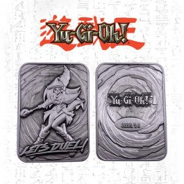 YU-GI-OH! - METAL SILVER CARD COLLECTIBLE REPLICA - DARK MAGICIAN GIRL