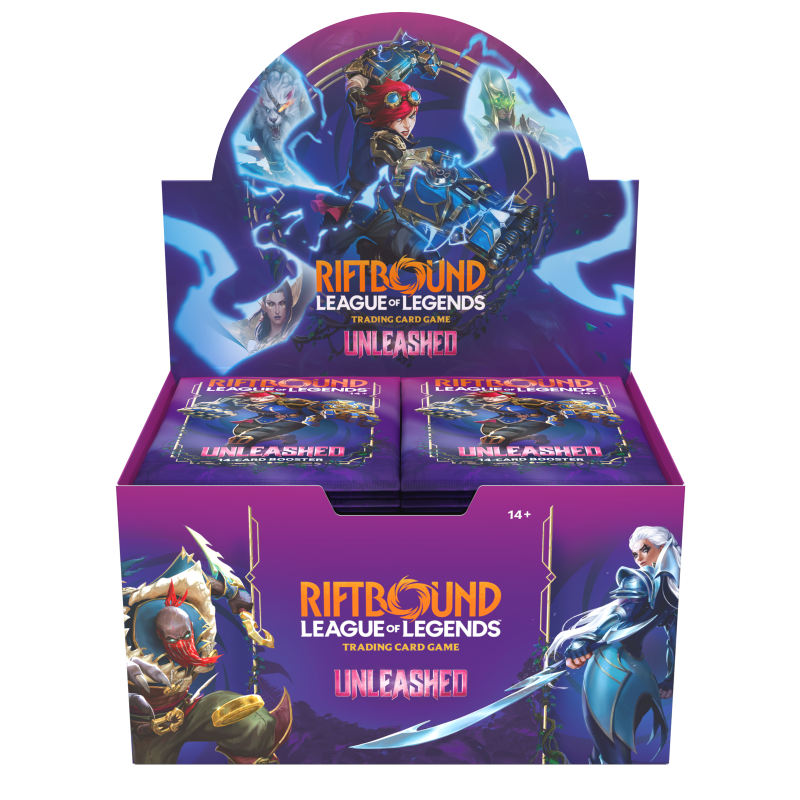 RIFTBOUND - UNLEASHED - BOOSTER DISPLAY | Games Time Aversa