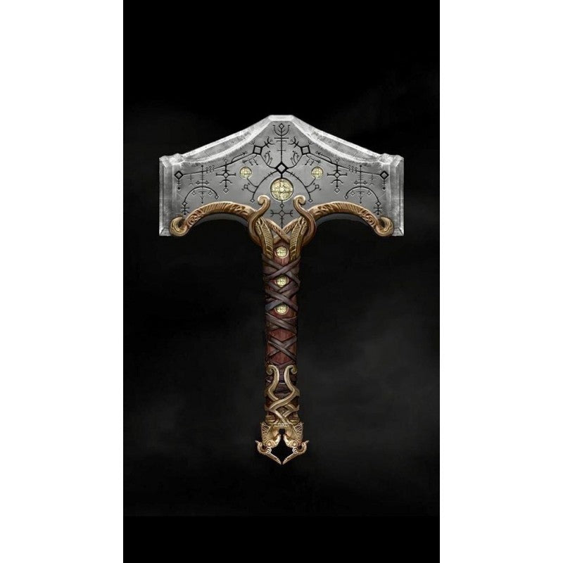 MARTELLO MJOLNIR DI THOR-GOD OF WAR RAGNAROK