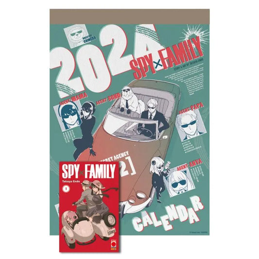 Spy x Family Calendario 2024 + Variant