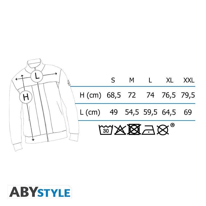 Naruto Jacket Replica : Naruto - Man Orange/Black (M)