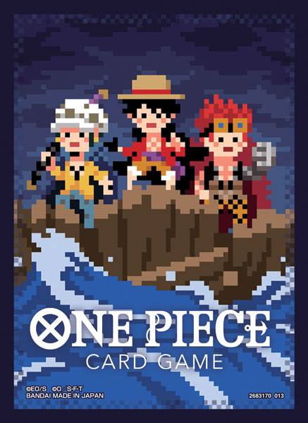 ONE PIECE CARD GAME: Official Card Sleeve 6 - 4 Types Set