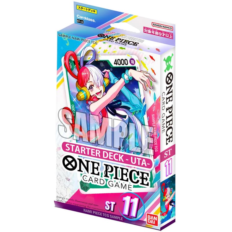 Deck de démarrage du jeu de cartes One Piece - Uta - [ST-11]