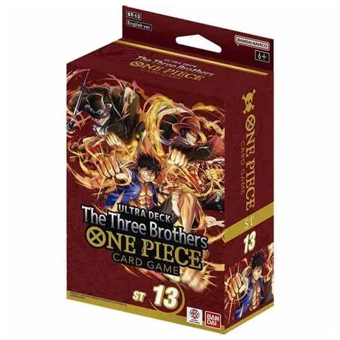 Jeu de cartes One Piece Ultra Deck Les Trois Frères [ST-13]