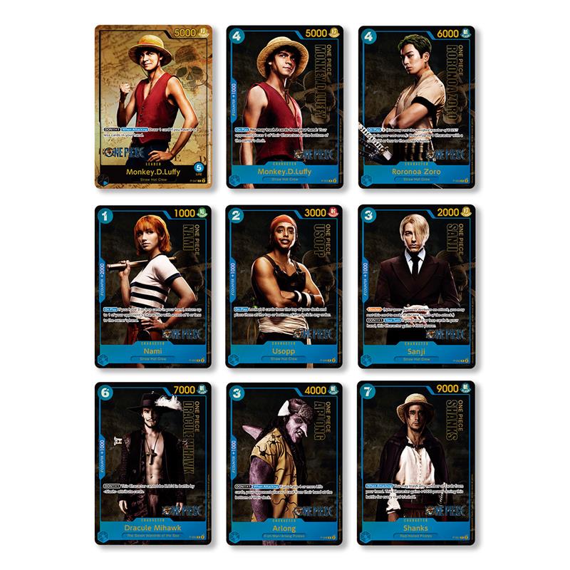 Jeu de cartes One Piece Collection de cartes premium Édition Live Action