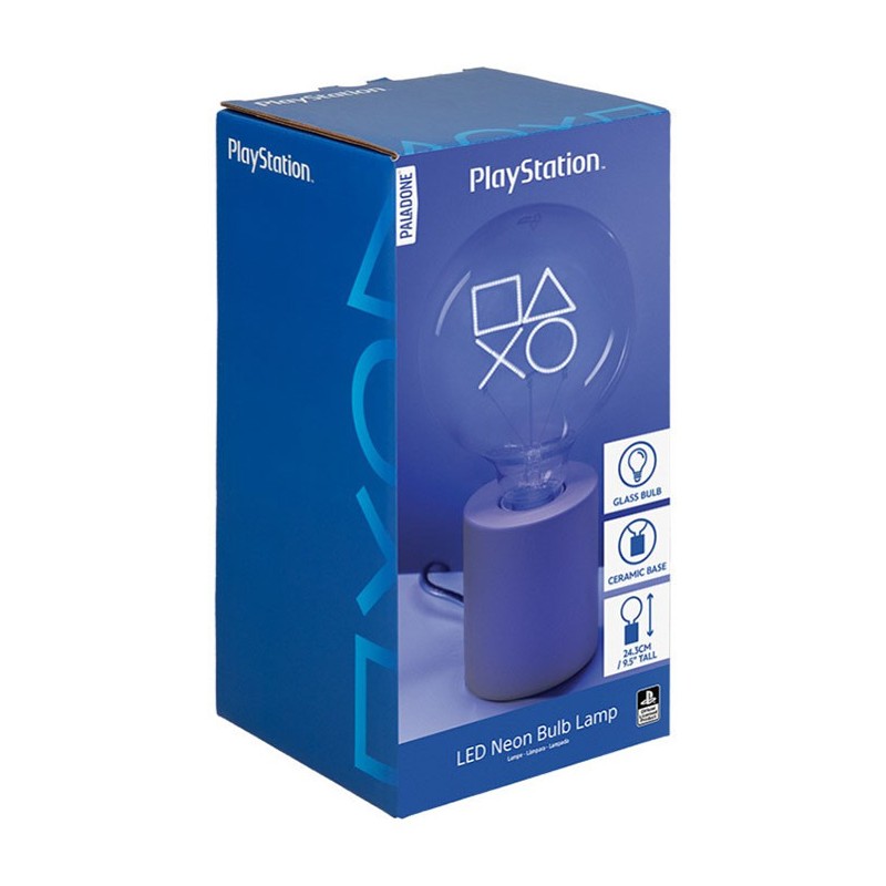 PLAYSTATION SYMBOLS LED NEON BULB LAMP LAMPADA