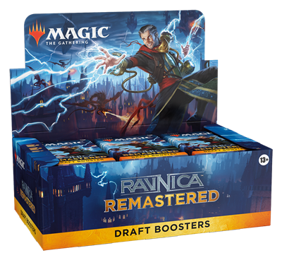 RAVNICA REMASTERED DRAFT BOOSTER - BOX 36 ENVELOPES - ITALIAN