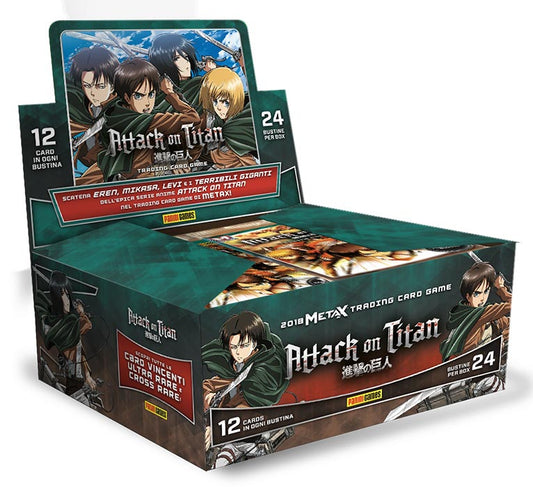Attack on Titan Card Box 24 Buste
