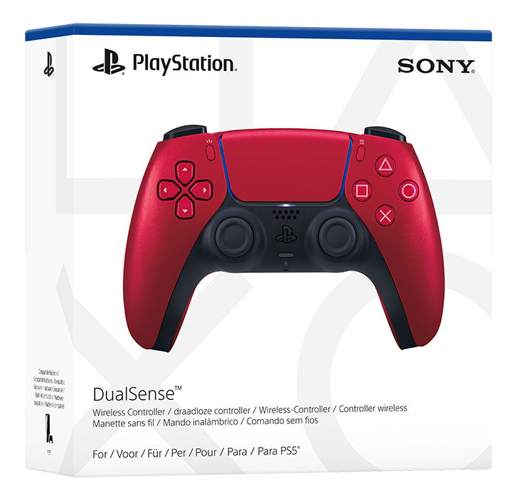 Manette sans fil DualSense™ – Rouge volcanique