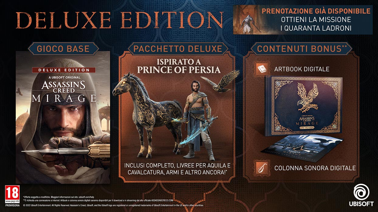 Assassin's Creed Mirage Deluxe Edition