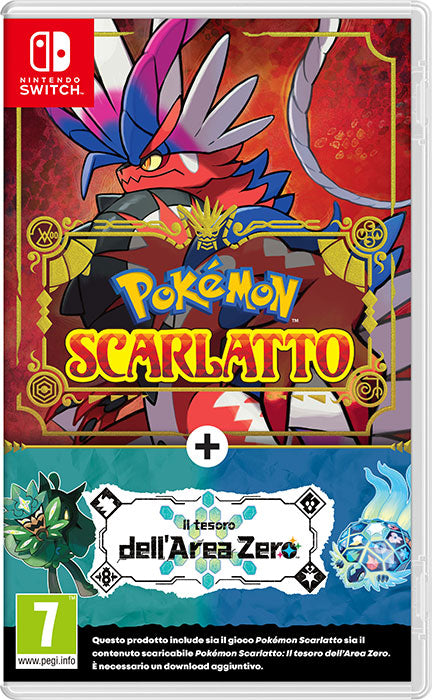 Pokemon Scarlet + Expansion Pack The Treasure of Area Zero